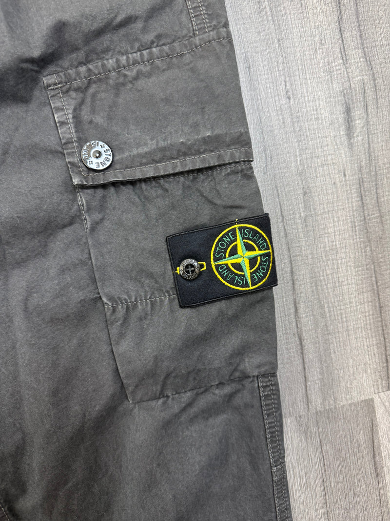 Stone Island Slim Cargo Pants - Grey