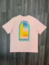 Casablanca L'Arch T-Shirt- Pink