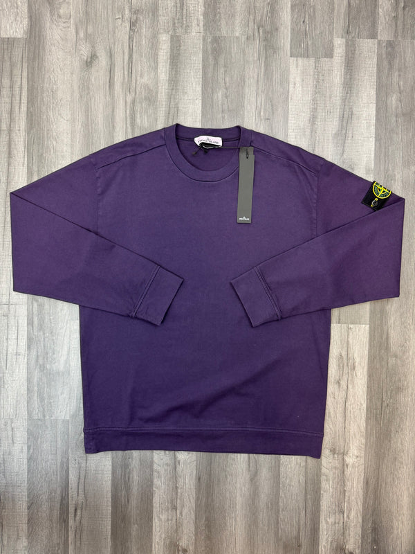 Stone Island Classic Sweatshirt - Purple