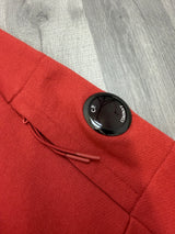 CP Company Lens Half Zip Sweatshirt - Red