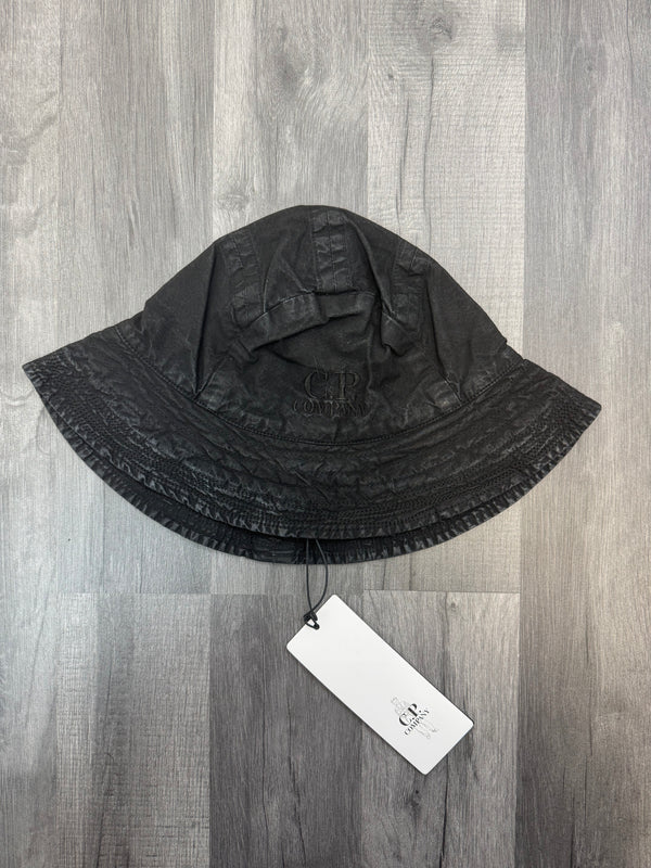 CP Company Embroidered Bucket Hat - Black