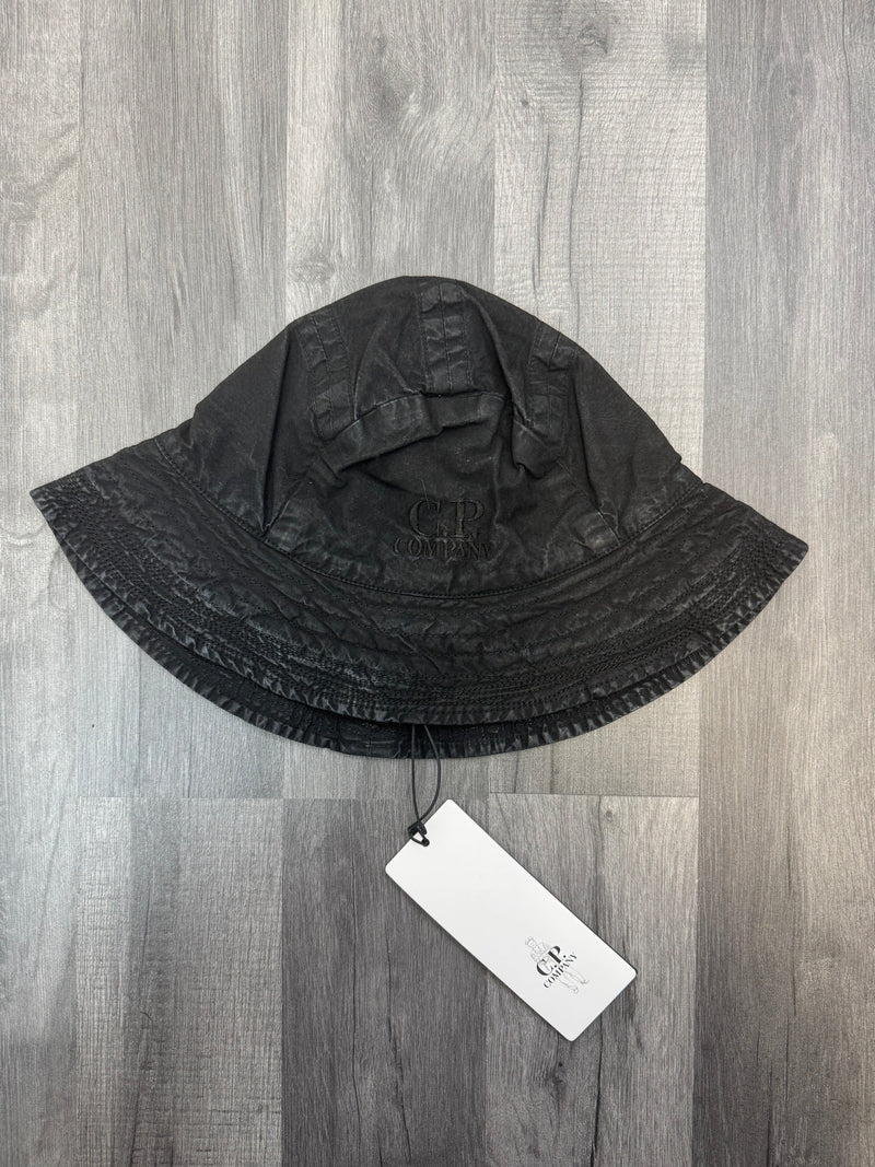 CP Company Embroidered Bucket Hat - Black