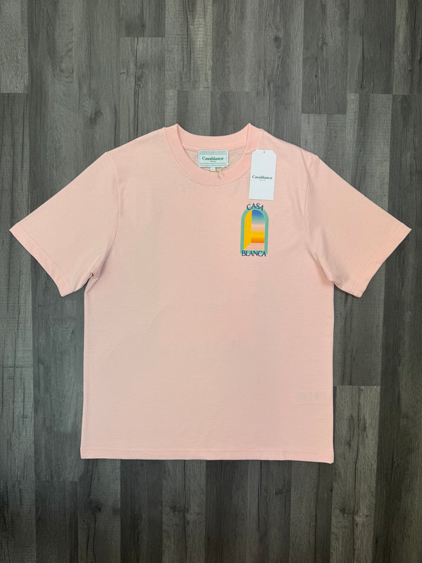 Casablanca L'Arch T-Shirt- Pink