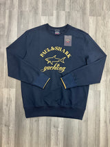 Paul And Shark Embroidered Logo sweatshirt - Navy