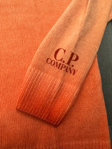 CP Company Crewneck Knit Sweatshirt - Orange