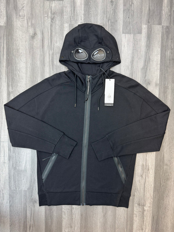CP Company Zip Goggle Hoodie - Black