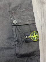 Stone Island Slim Cargo Pants - Black