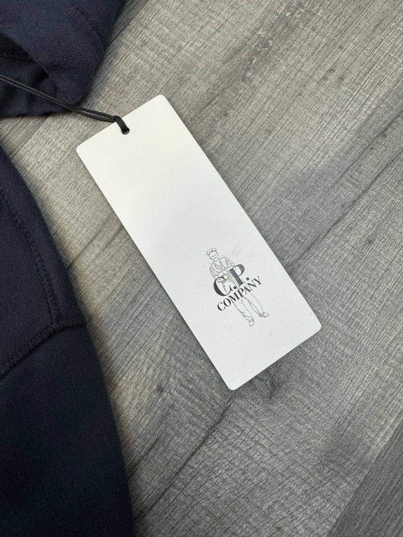 CP Company Lens Zip Hoodie - Navy