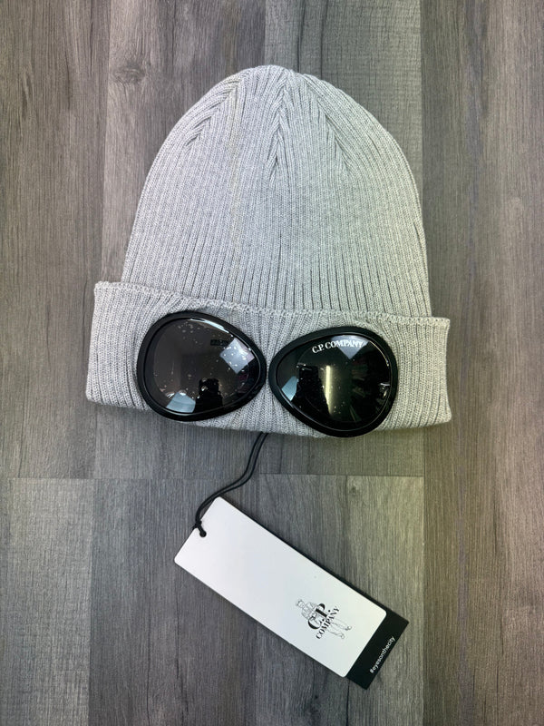 CP Company Goggle Beanie - Grey