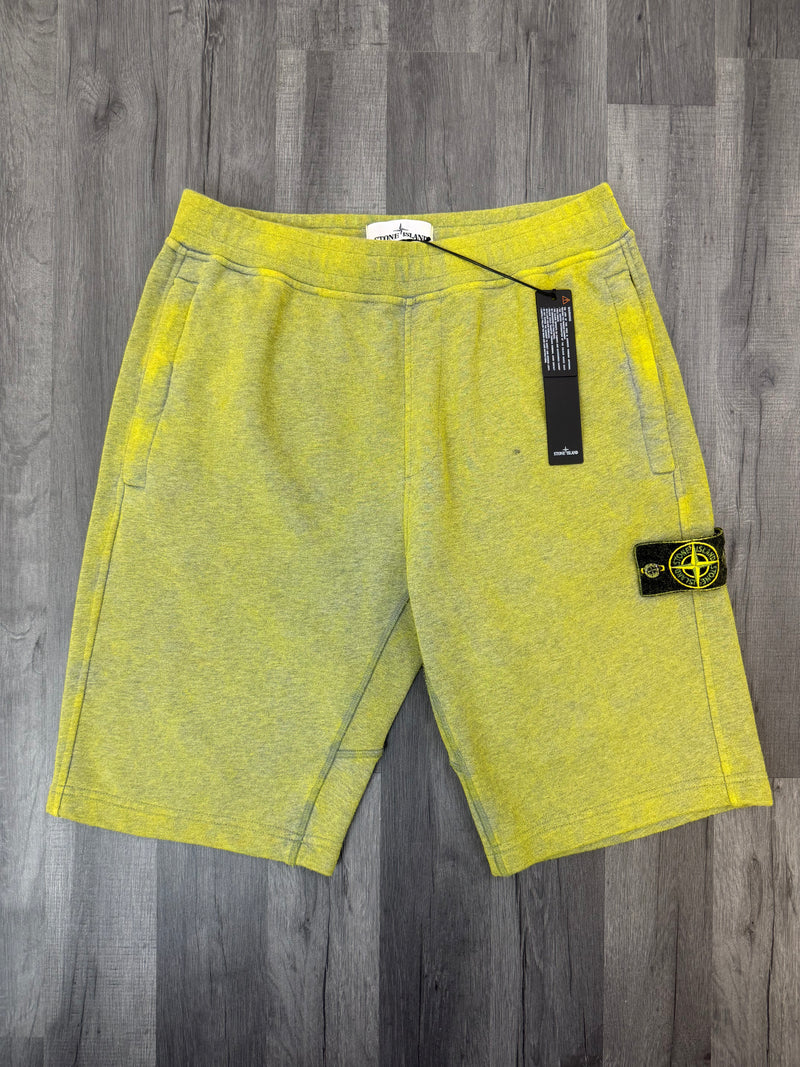 Stone Island Dust Shorts - Yellow