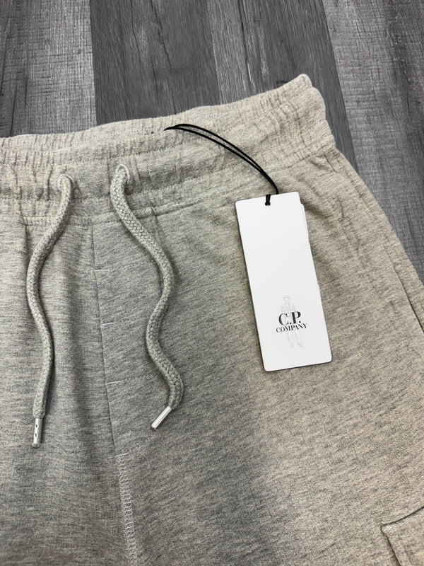 CP Company Lens Fleece Shorts - Grey
