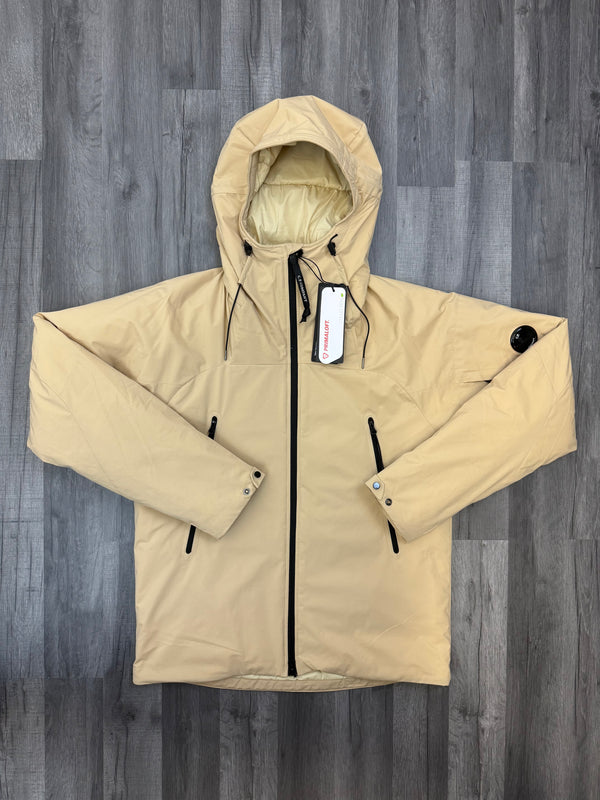 CP Company Primaloft Pro Tek Lens Coat - Beige