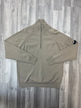 CP Company Half Zip Knit Sweatshirt - Light green