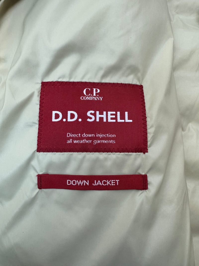 CP Company DD Shell Down Lens Gilet - Sand