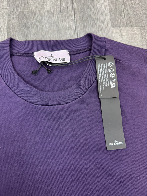 Stone Island Classic Sweatshirt - Purple