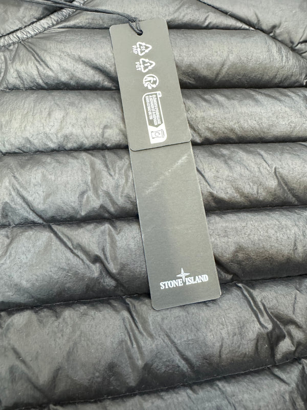 Stone Island Loom Woven Down Jacket - Black
