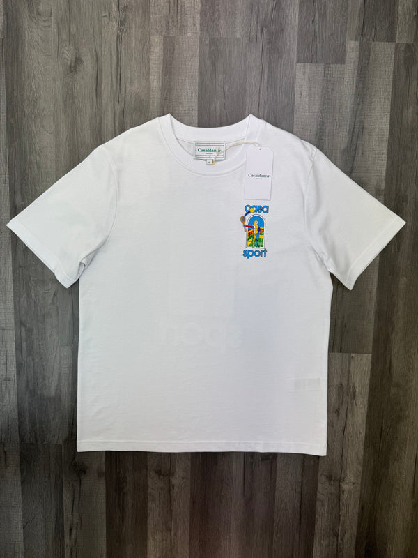 Casablanca Tennis T-shirt - White