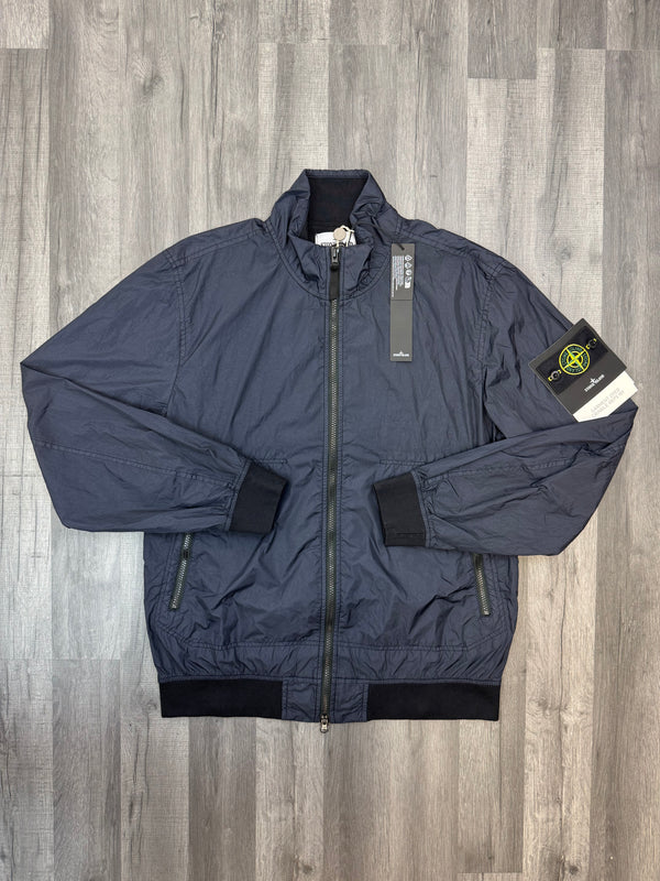 Stone Island Crinkle Reps Jacket - Navy