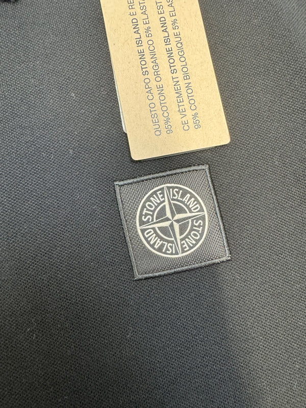 Stone Island Slim Fit Polo - Black