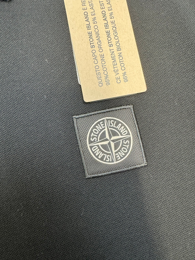Stone Island Slim Fit Polo - Black
