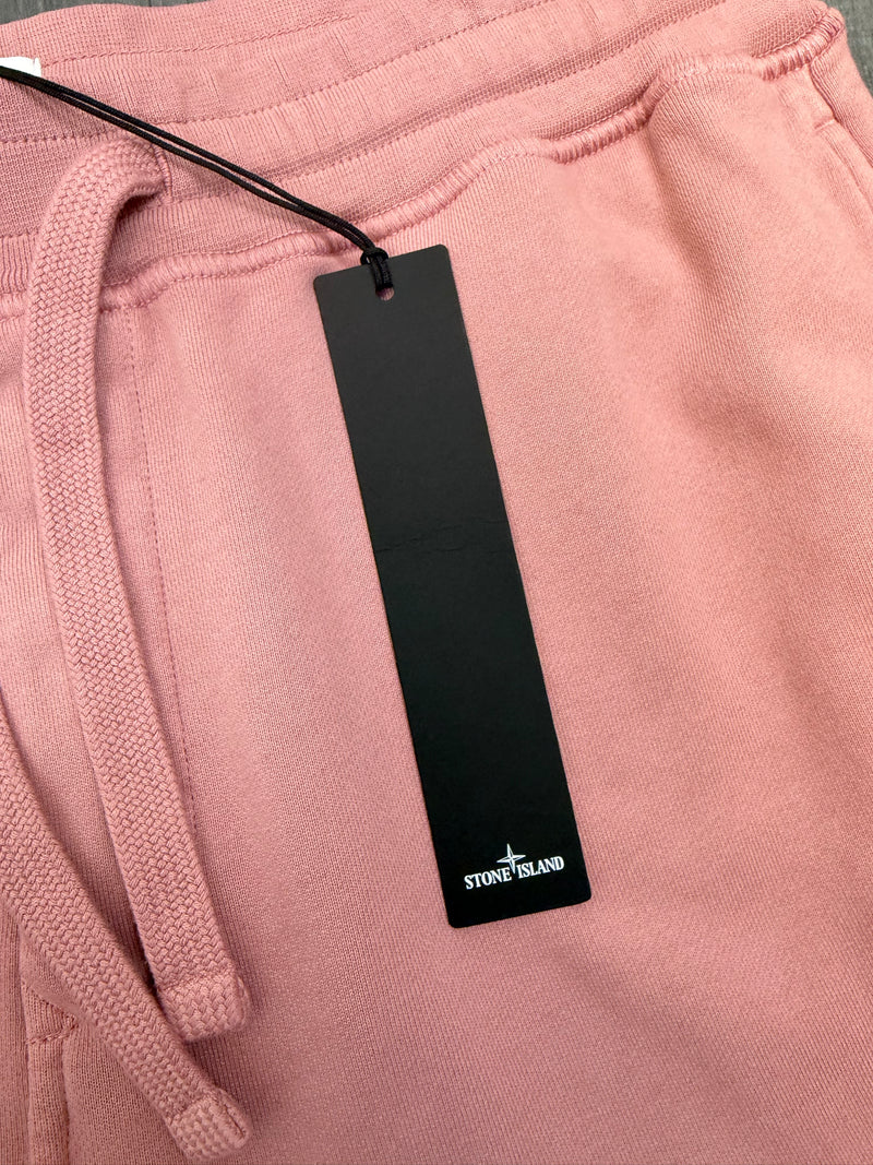 Stone Island Fleece Shorts - Pink