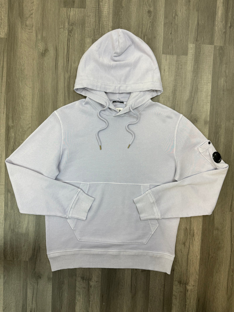 CP Company Resist Dye Lens Hoodie - Lilac