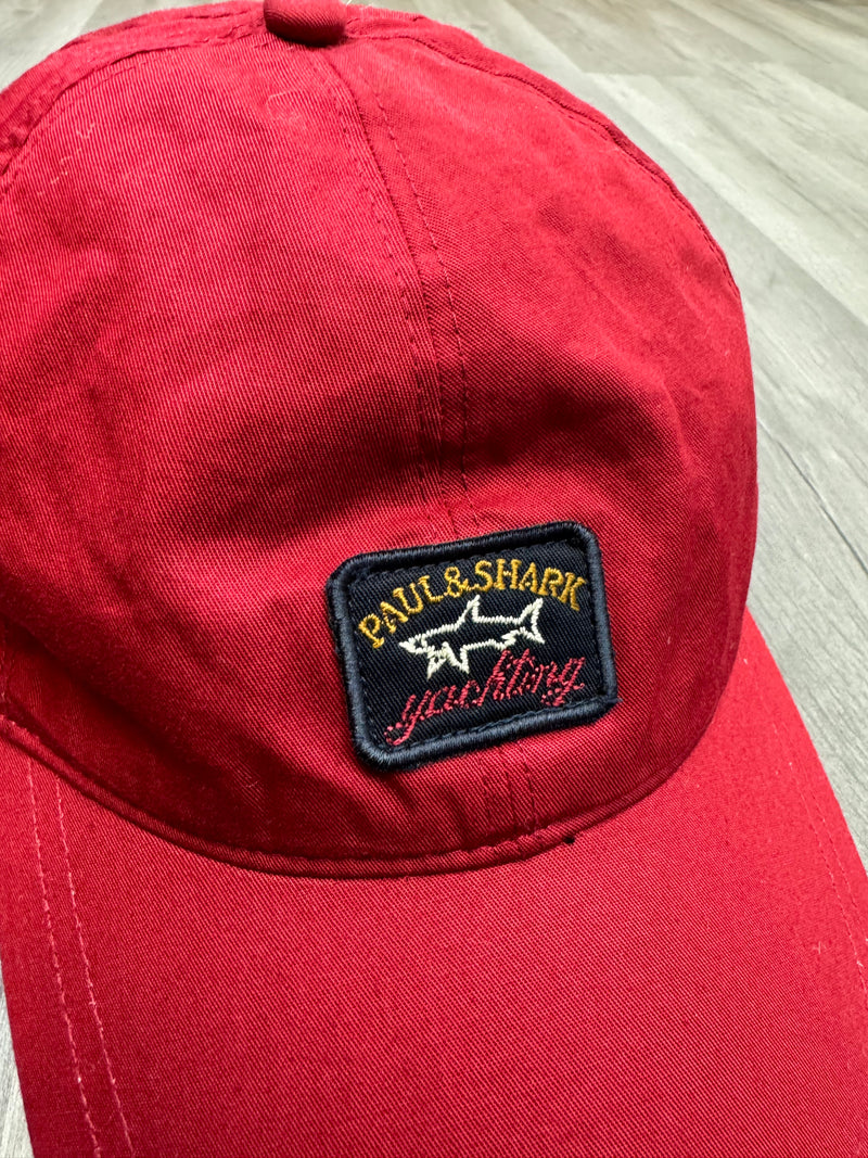 Paul And Shark Nylon Cap - Red