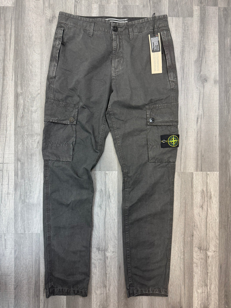 Stone Island Slim Cargo Pants - Grey