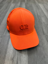 CP Company Embroidered Cap - Orange