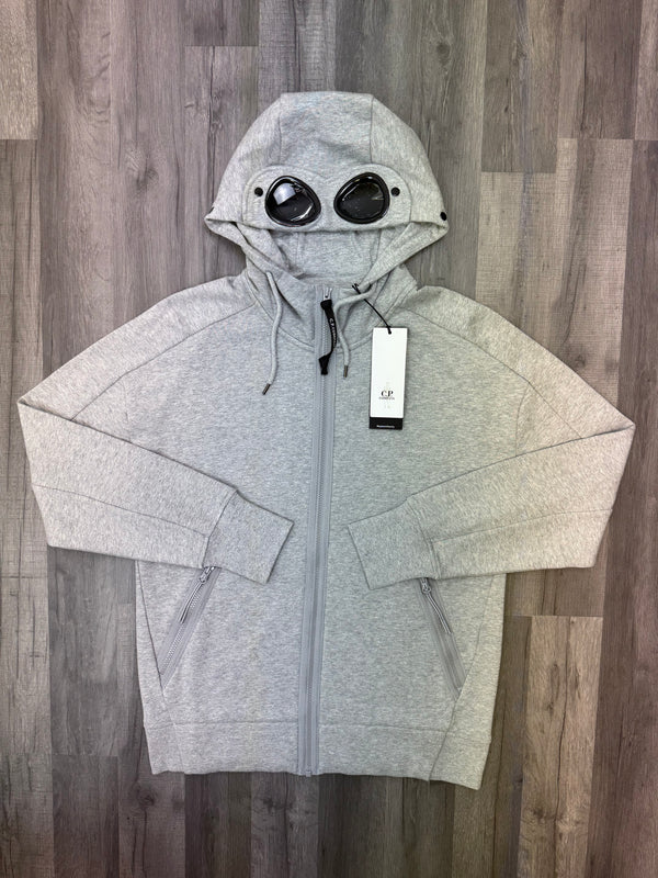 CP Company Zip Goggle Hoodie - Grey