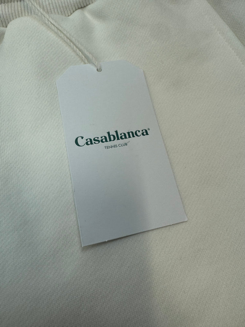 Casablanca Tennis Club Shorts - White
