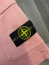 Stone Island Fleece Shorts - Pink