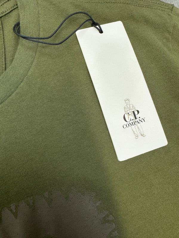 CP Company Patch T-Shirt - Green