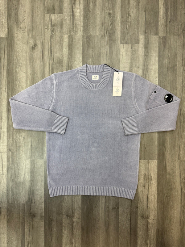 CP Company Crewneck Knit Sweatshirt - Lavender