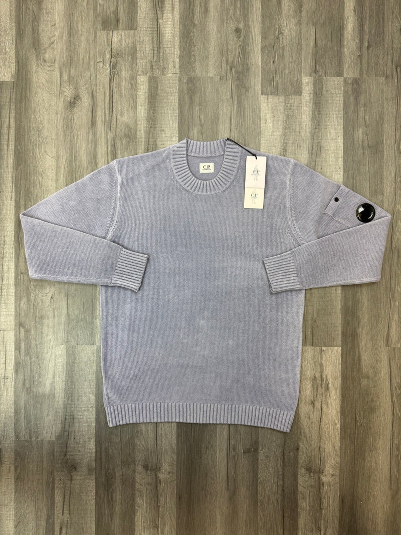 CP Company Crewneck Knit Sweatshirt - Lavender