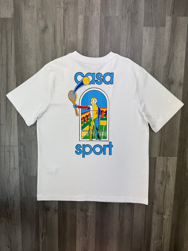Casablanca Tennis T-shirt - White