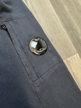 CP Company Lens Zip Hoodie - Navy
