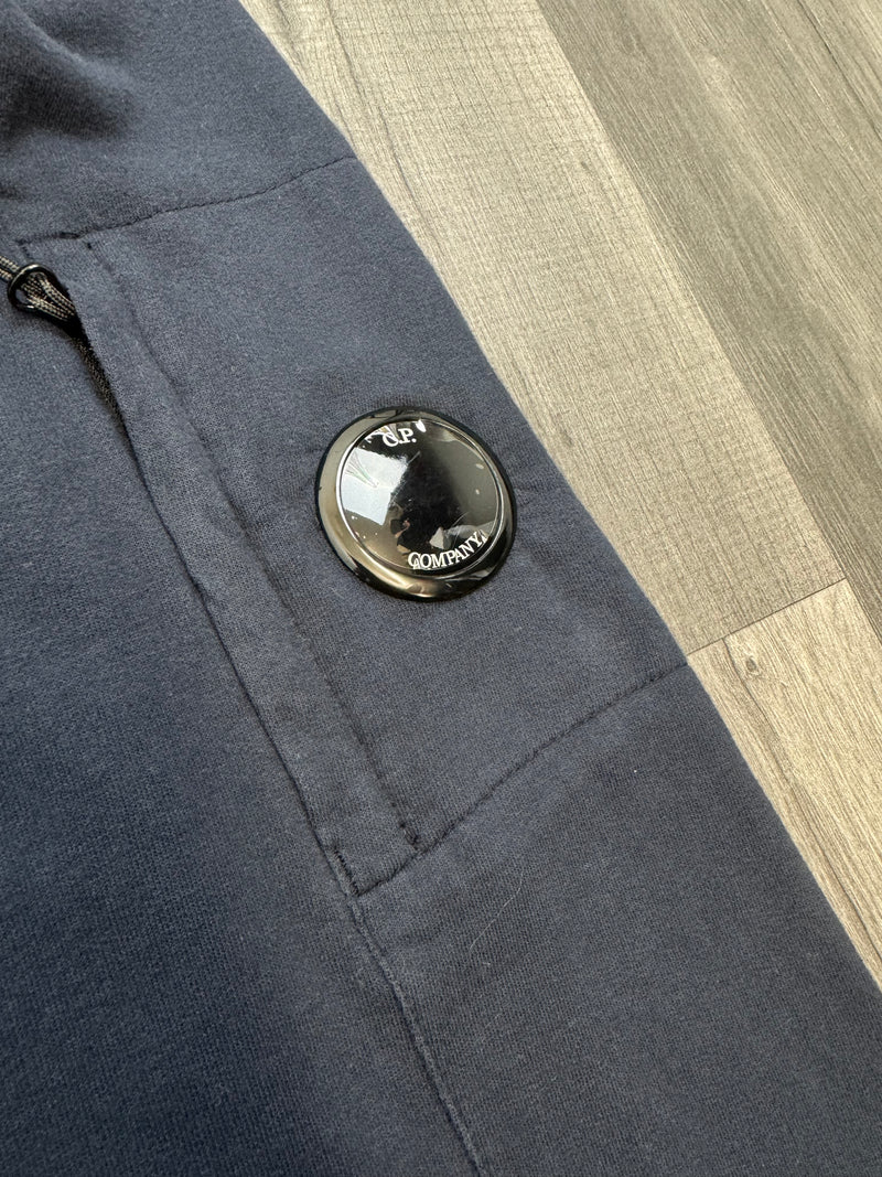 CP Company Lens Zip Hoodie - Navy