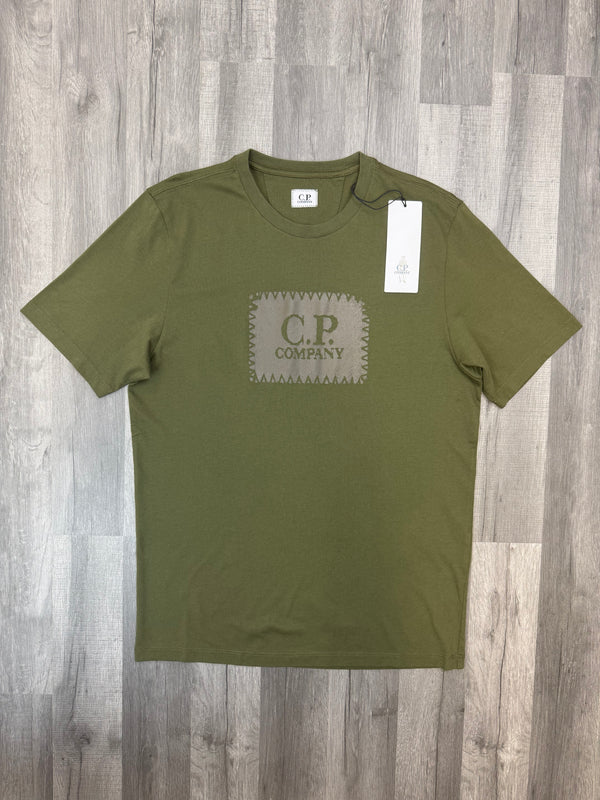 CP Company Patch T-Shirt - Green