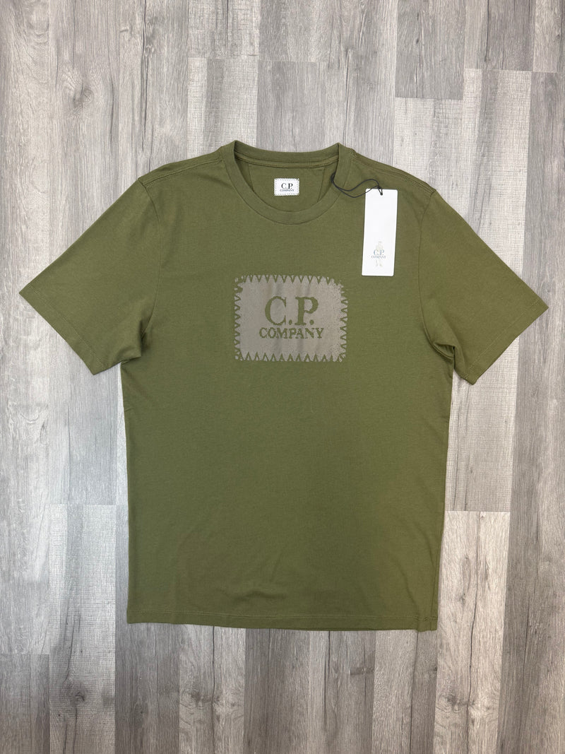 CP Company Patch T-Shirt - Green