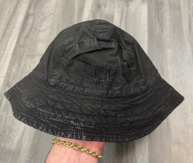 CP Company Embroidered Bucket Hat - Black