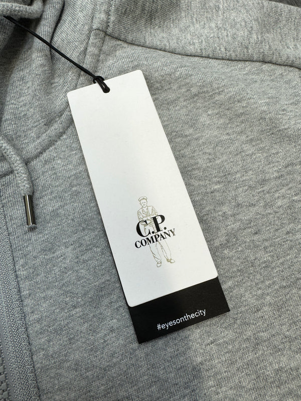 CP Company Zip Goggle Hoodie - Grey