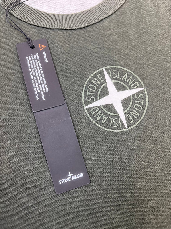 Stone Island Compass Logo T-shirt - Green