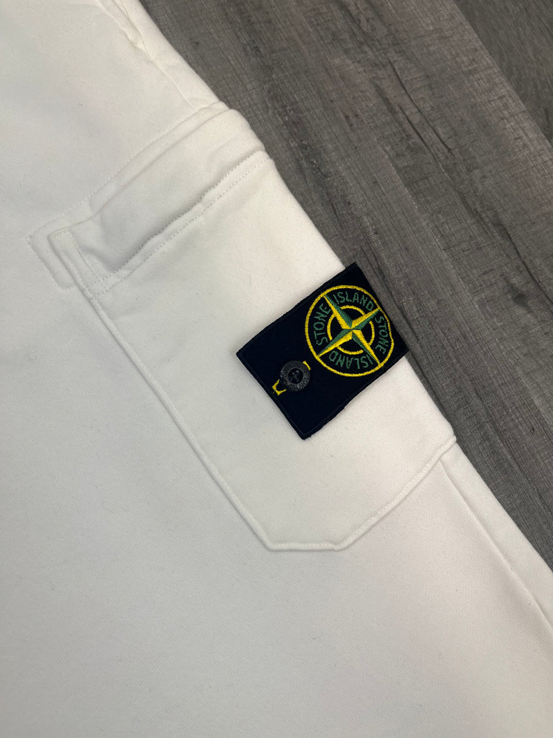 Stone Island Classic Joggers - White